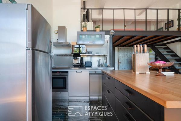 Loft lumineux proche métro et commerces au Charentonneau