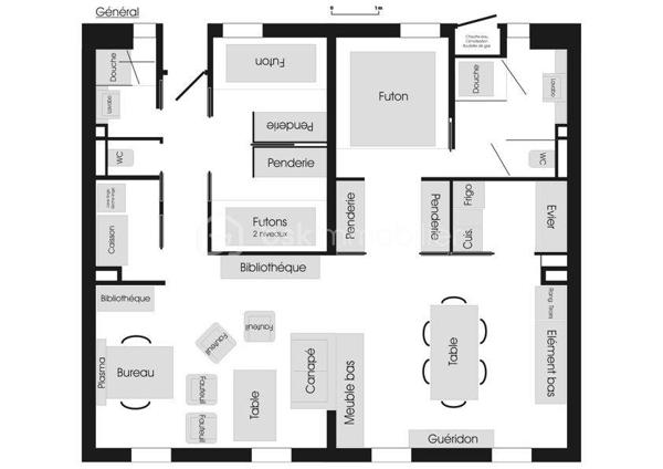 Appartement de 78 m²
