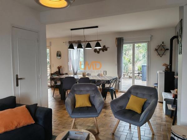 Maison familiale rénovée à 600 m de la plage – St Michel en grève