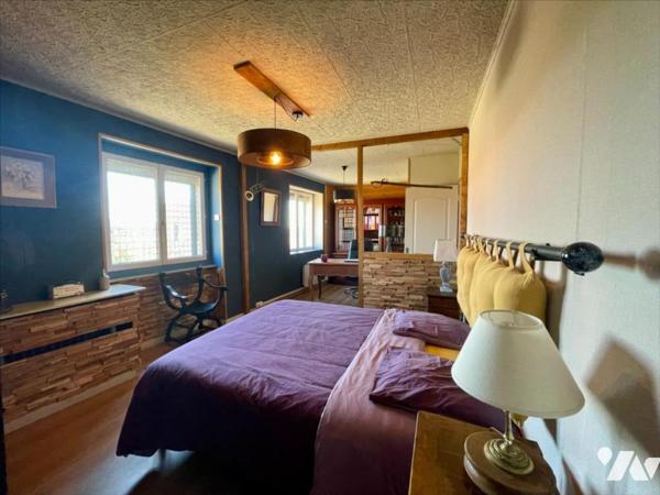 Charmante maison en pierres rénovée avec jardin et garages