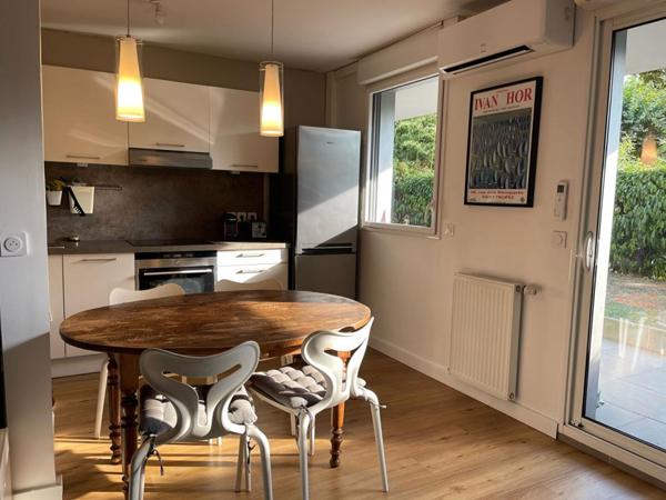 AIX LES BAINS, PETIT PORT - APPARTEMENT 2 CHAMBRES, TERRASSE ET JARDIN, BEL EMPLACEMENT
