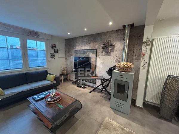 Centre-ville Étaples,Maison rénovée de 110 m²+appartement indépendant de 27m² et Garage