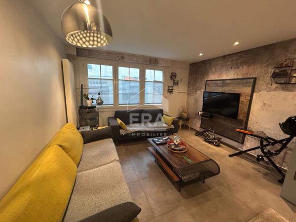 Centre-ville Étaples,Maison rénovée de 110 m²+appartement indépendant de 27m² et Garage