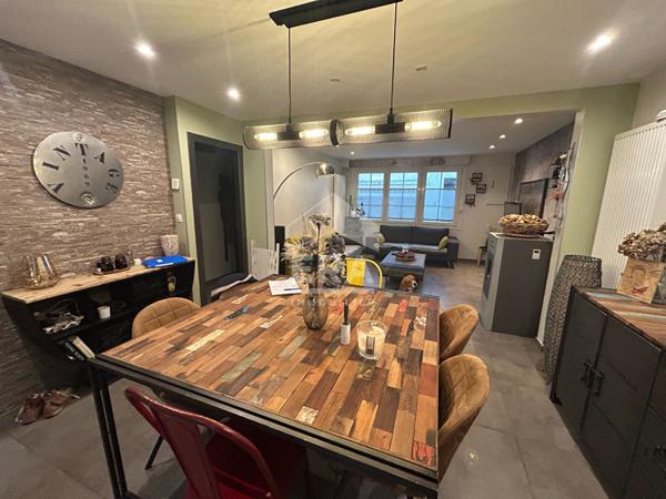 Centre-ville Étaples,Maison rénovée de 110 m²+appartement indépendant de 27m² et Garage