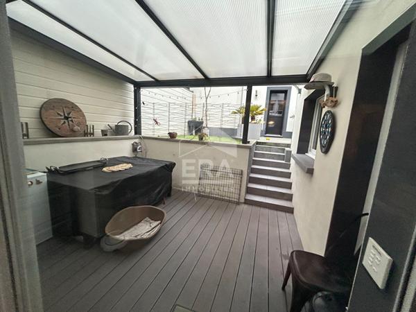 Centre-ville Étaples,Maison rénovée de 110 m²+appartement indépendant de 27m² et Garage