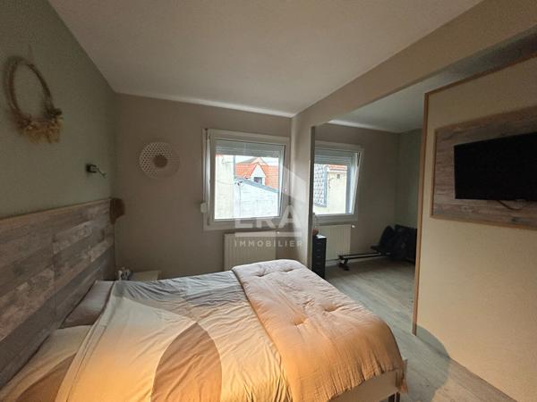 Centre-ville Étaples,Maison rénovée de 110 m²+appartement indépendant de 27m² et Garage