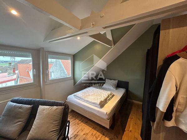 Centre-ville Étaples,Maison rénovée de 110 m²+appartement indépendant de 27m² et Garage