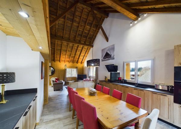 Haute Savoie (74), à vendre SAMOENS - Domaine skiable Grand Massif - Splendide duplex T6