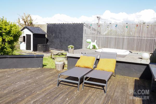 MANIHEN : LONGÈRE RÉNOVÉE en SEMI-PLAIN-PIED SOUS SOL GARAGE. Outreau (62230)