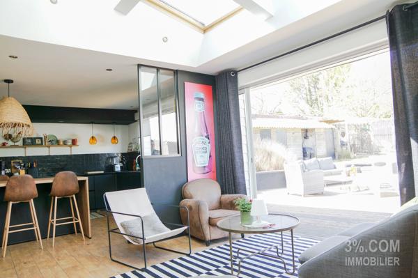 MANIHEN : LONGÈRE RÉNOVÉE en SEMI-PLAIN-PIED SOUS SOL GARAGE. Outreau (62230)