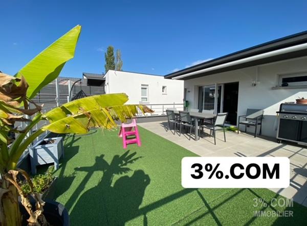 3%COM Magnifique ATTIQUE avec terrasse de 40m2 Mommenheim (67670)