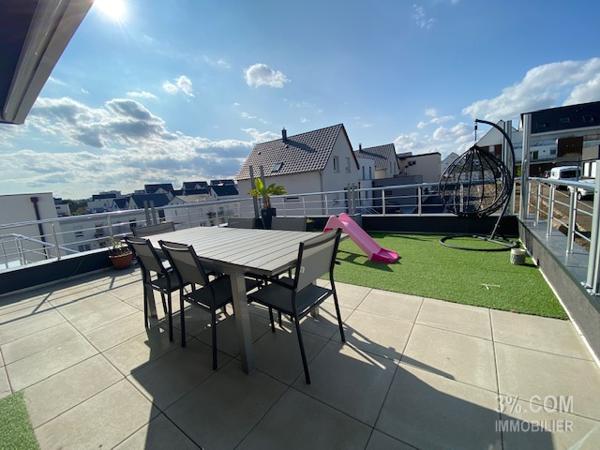 3%COM Magnifique ATTIQUE avec terrasse de 40m2 Mommenheim (67670)