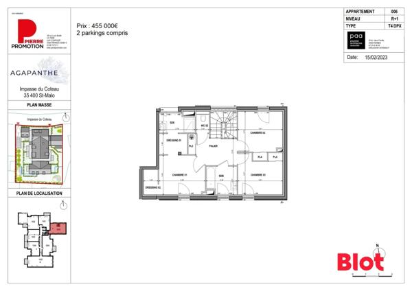 Appartement 4 pièce(s)