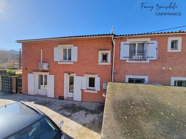 Maison T3 avec appartement T2 indépendant, garage et piscine – 270 m² de terrain