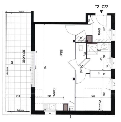APPARTEMENT T2 - KERBIQUETTE - VANNES