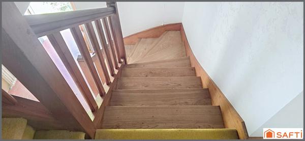 4 chambres, terrain 1900 m², maison à fort potentiel