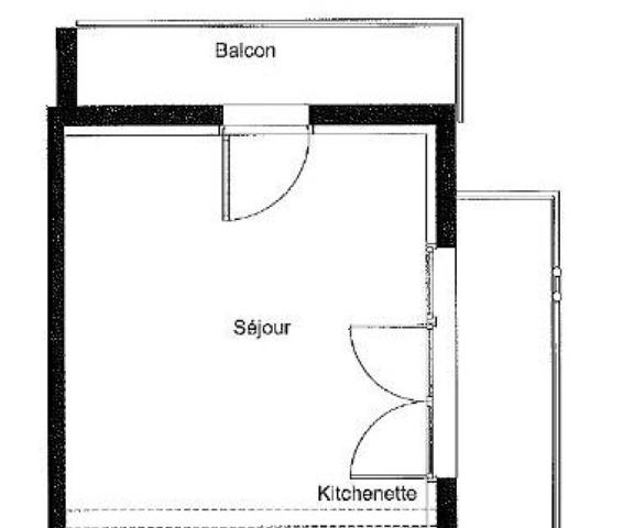Appartement 1 pièce 28 m²