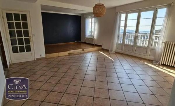 Appartement à louer 4 pièces 86.34m² Boulogne-sur-Mer (62200)