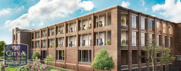 Appartement à louer 2 pièces 43.63m² Roubaix (59100)