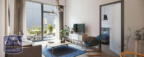 Appartement à louer 2 pièces 43.63m² Roubaix (59100)