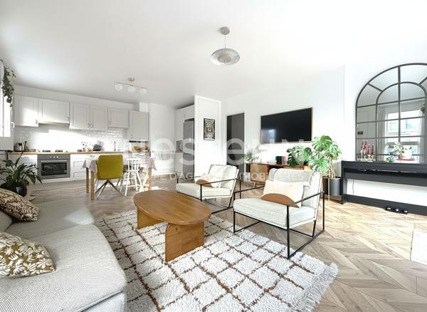 A vendre Appartement Guyancourt Quartier Villaroy 4 pièce(s) 82.95 m2, balcon, excellent état !