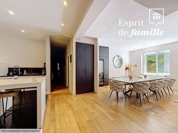 Saint Didier au mont d'or/ Vaise appartement 163m2 avec jardin