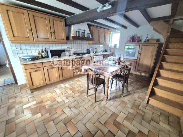 Vente immobilière : Maison à Sainte-Colombe-sur-Gand  5 pièces 122 m² 225 000 €- Campagn'Immo.