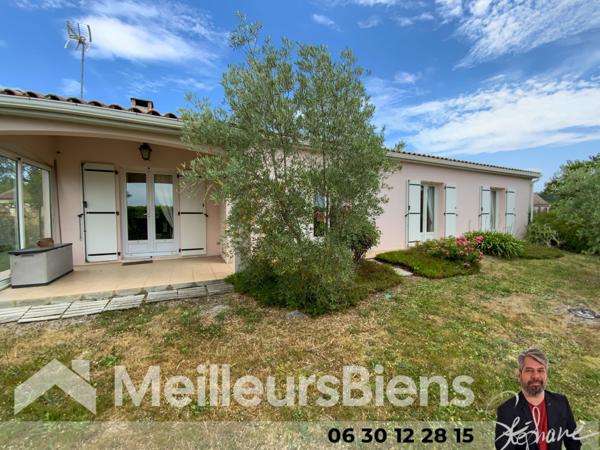 Plain pied jardin garage centre Montendre