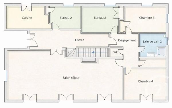 Maison à vendre  9 pièces - 231 m 2   ST JULIEN LES METZ  - 57