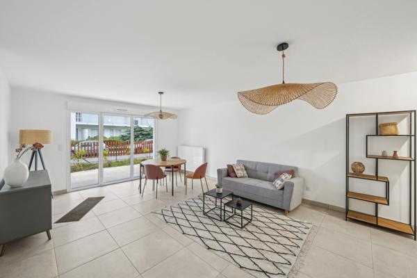 Appartement neuf T4 de 87m² avec parkings, jardin et terrasse à Caudéran