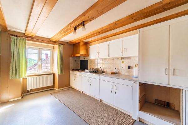 RIMBACH-ZELL – MAISON À RÉNOVER – ENVIRON 99 M² – GARAGE – POTENTIEL HABITATION + ESPACE PROFESSIONNEL
