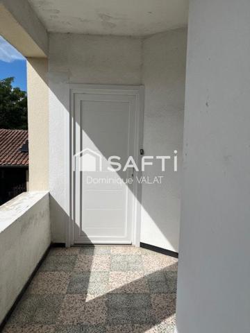 Agréable F3 au 1er  petite copropriété quartier calme Alès