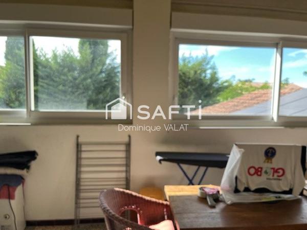 Agréable F3 au 1er  petite copropriété quartier calme Alès