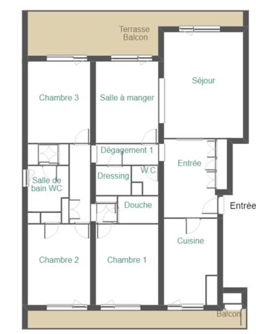 Vente / Appartement T5