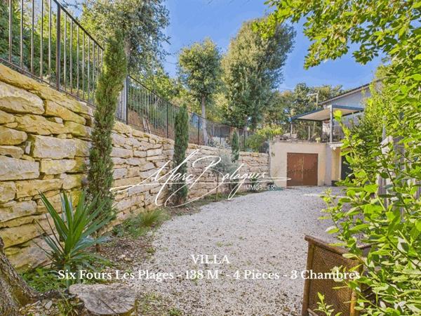 Six-Fours-les-Plages (83140) Lumineuse villa avec piscine - TALIAN, secteur recherché !