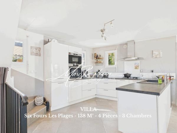 Six-Fours-les-Plages (83140) Lumineuse villa avec piscine - TALIAN, secteur recherché !