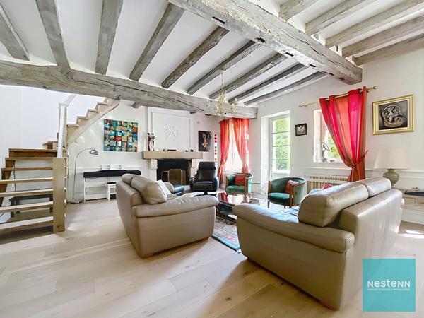 Proche Amboise, achat propriété maison + gîte de 396 m² sur 13hec.