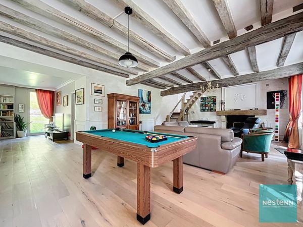 Proche Amboise, achat propriété maison + gîte de 396 m² sur 13hec.