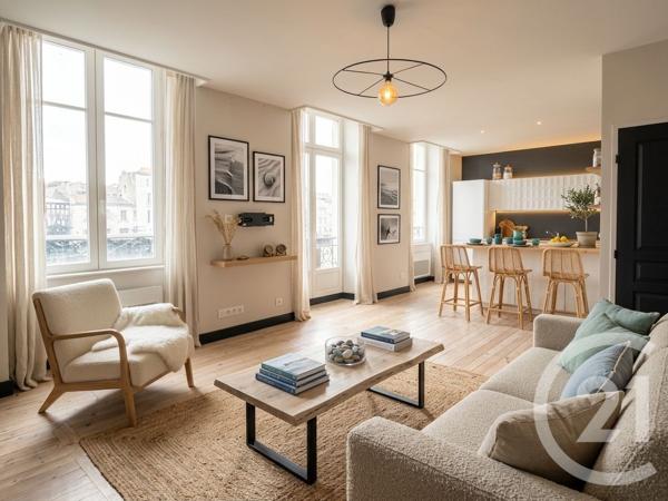 Appartement F3 à vendre  3 pièces - 52,30 m 2   LAGORD  - 17