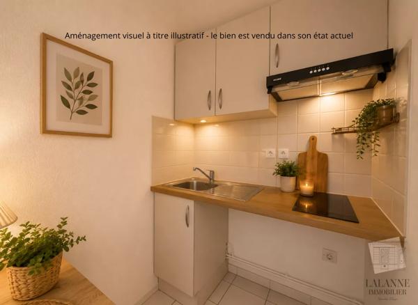 Appartement Bordeaux Centre 20m²
