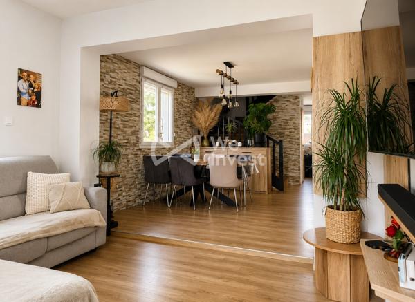 Maison semi-mitoyenne rénovée en 2024