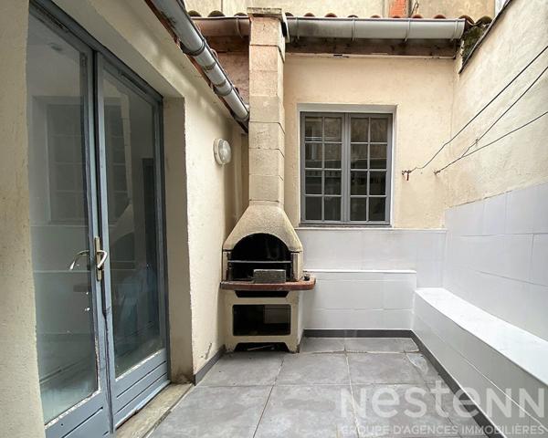 Maison de ville 80 m² à Carcassonne Bastide Saint Louis avec terrasse et location en cours