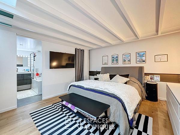 Loft familial et atelier à usage mixte avec appartement indépendant