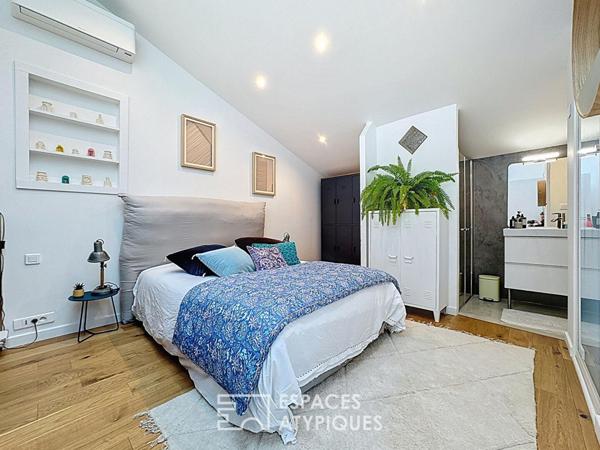 Loft familial et atelier à usage mixte avec appartement indépendant