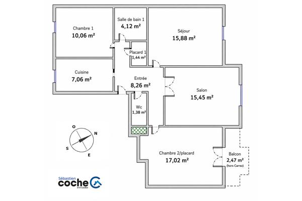 Exclusivité de 81m² Place Jean Macé Lyon 7 - Possibilité Garage
