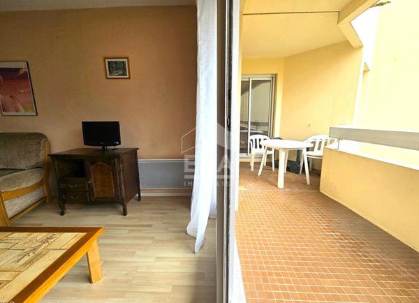 Biarritz Centre - Vente Appartement T2, terrasse sud au calme, parking et cave