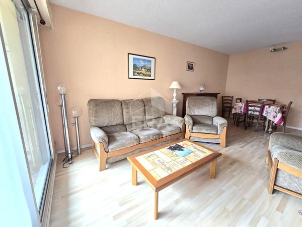 Biarritz Centre - Vente Appartement T2, terrasse sud au calme, parking et cave