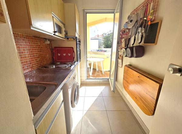 Biarritz Centre - Vente Appartement T2, terrasse sud au calme, parking et cave