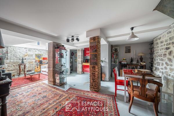 Loft en duplex inversé aux Épinettes