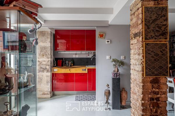 Loft en duplex inversé aux Épinettes
